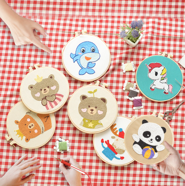 清货 DIY俄罗斯戳戳绣手工材料包