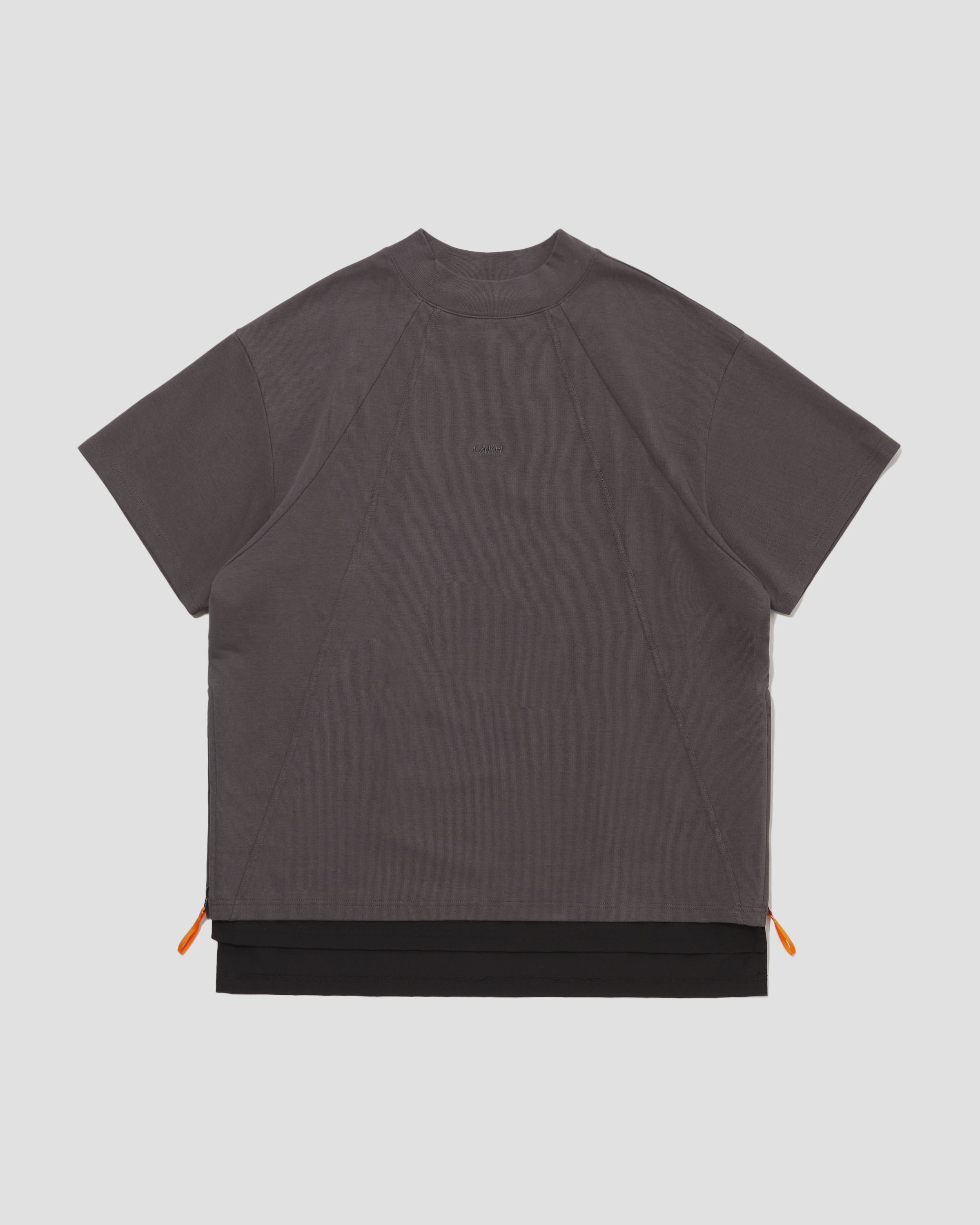 [現貨] LAKH Zipper Layer Tee - Grey