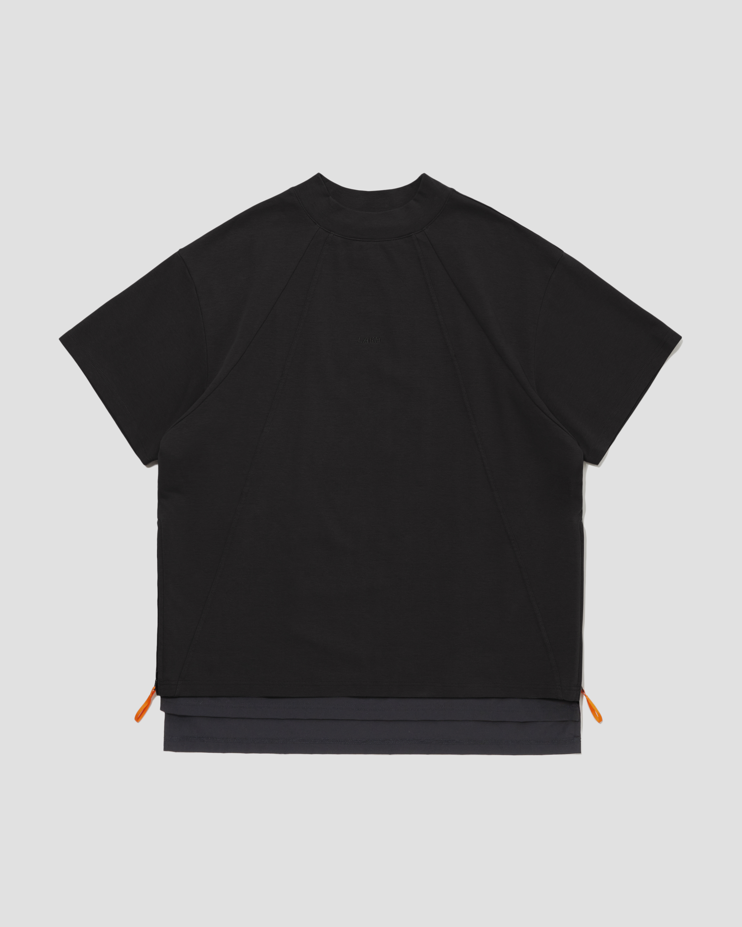 [現貨] LAKH Zipper Layer Tee - Black