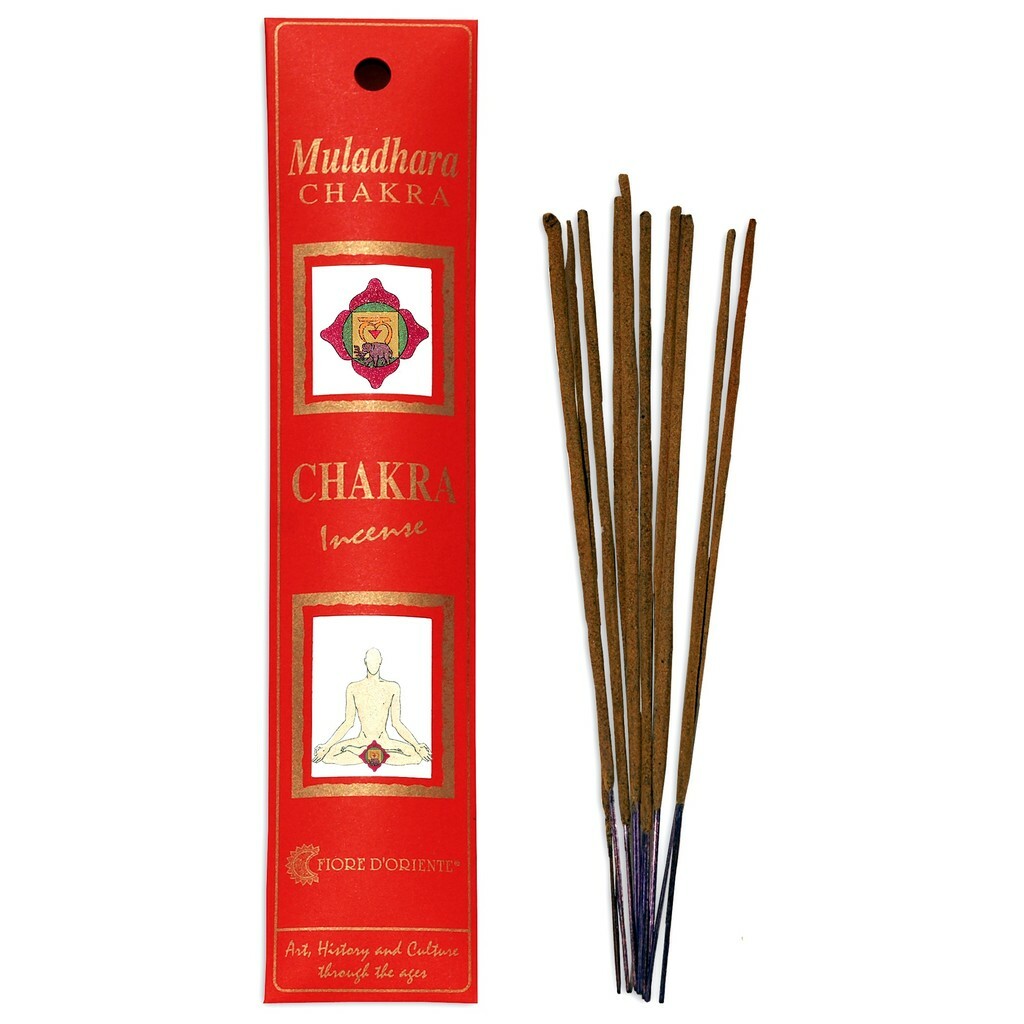 [原石] 義大利斐歐莉 天然蜂蜜香氛線香 脈輪系列 海底輪