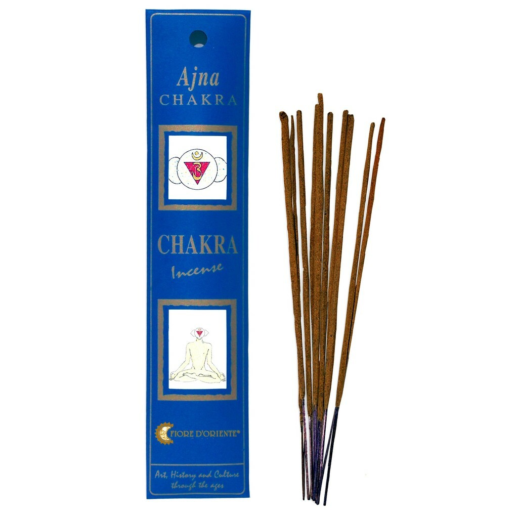 [原石] 義大利斐歐莉 天然蜂蜜香氛線香 脈輪系列 喉輪