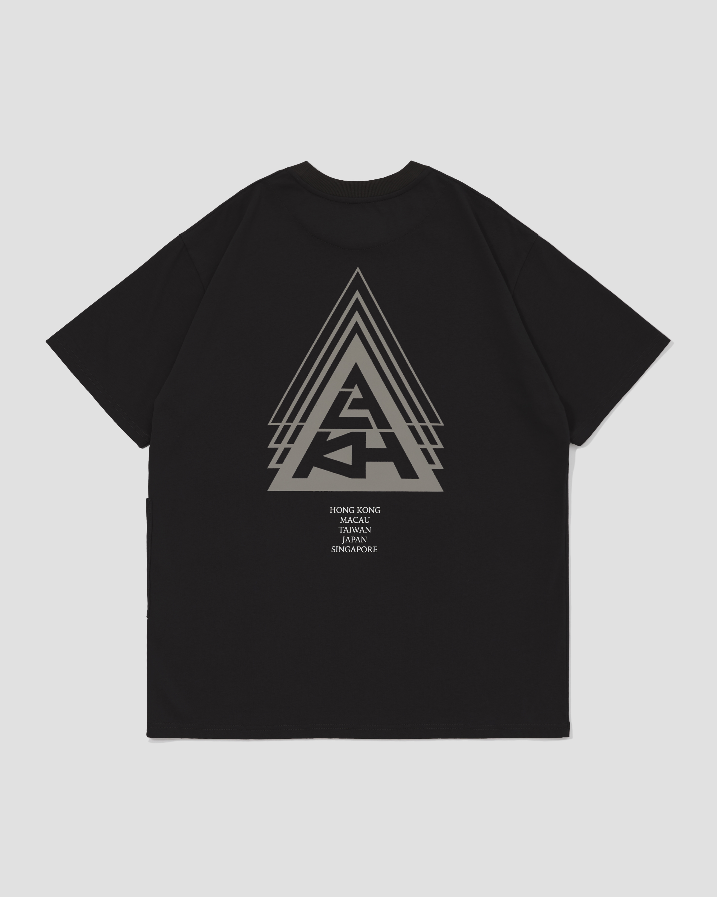[現貨] LAKH Tri-Logo Pocket Tee - Black