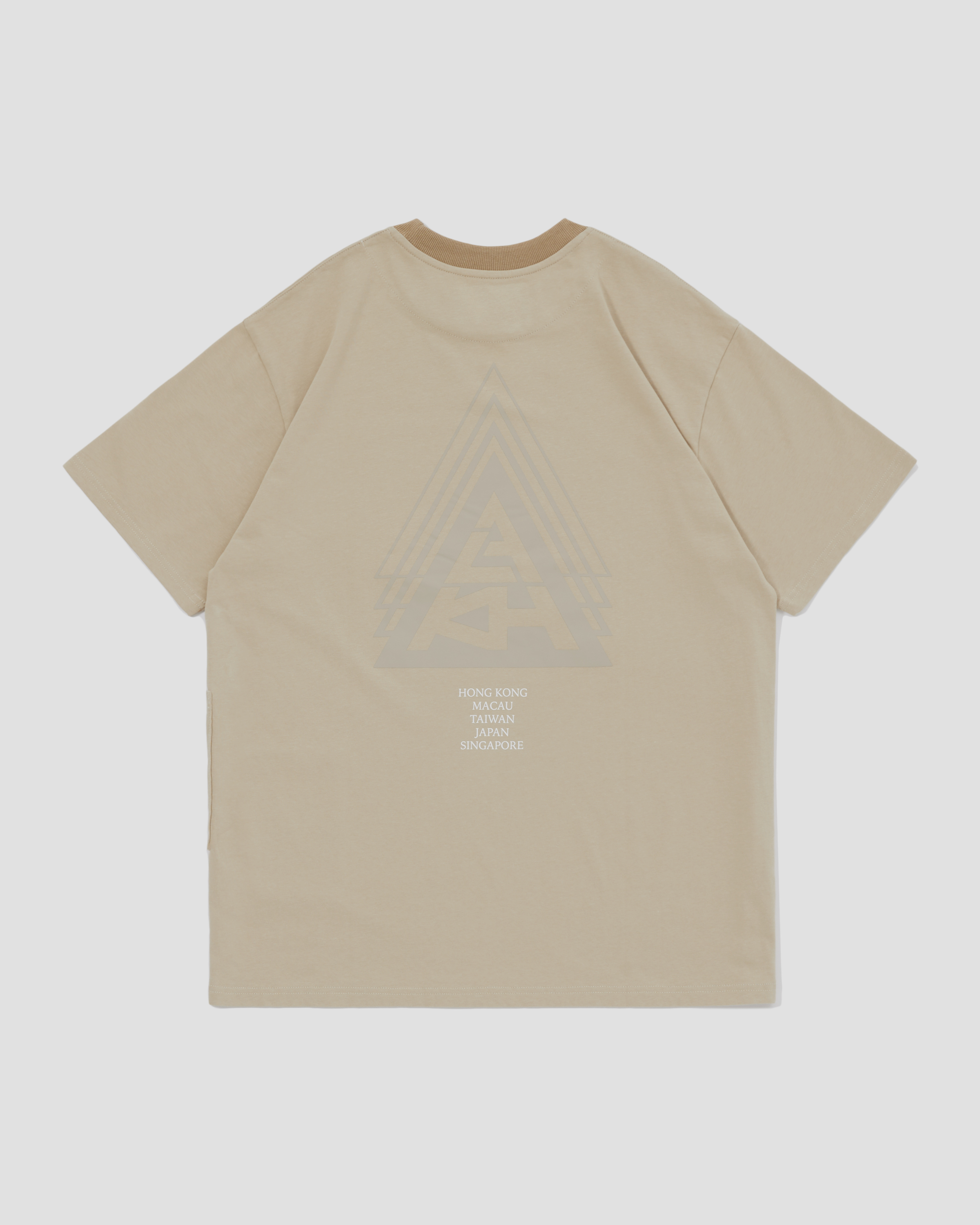 [現貨] LAKH Tri-Logo Pocket Tee - Sand