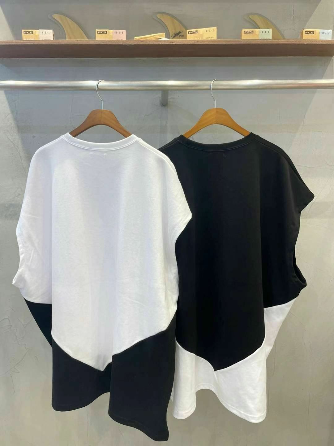 OverSize拼色背心 UNSTANDARD-003V