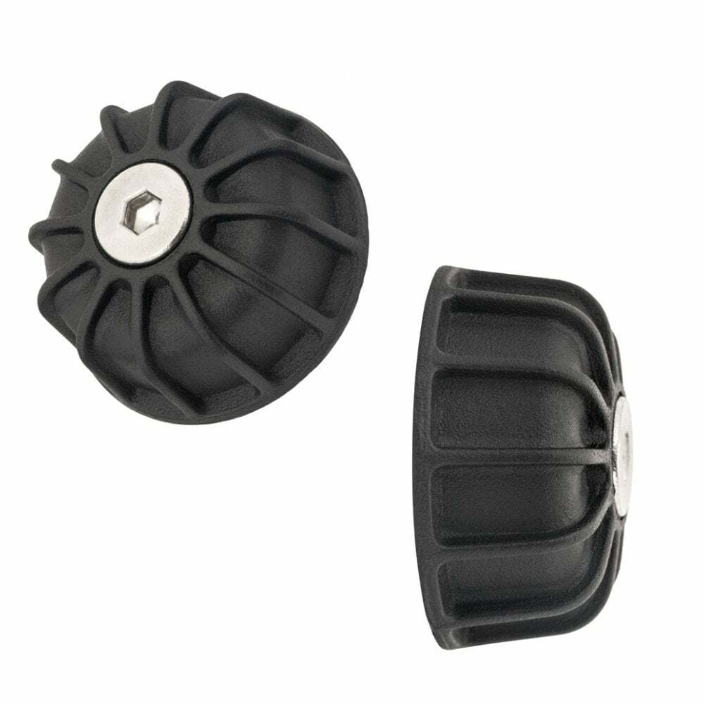 Motone 水冷凱旋專用 把手端 端子蓋 皇冠 - 黑