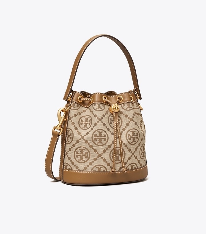 Tory Burch T Monogram Bucket Bag