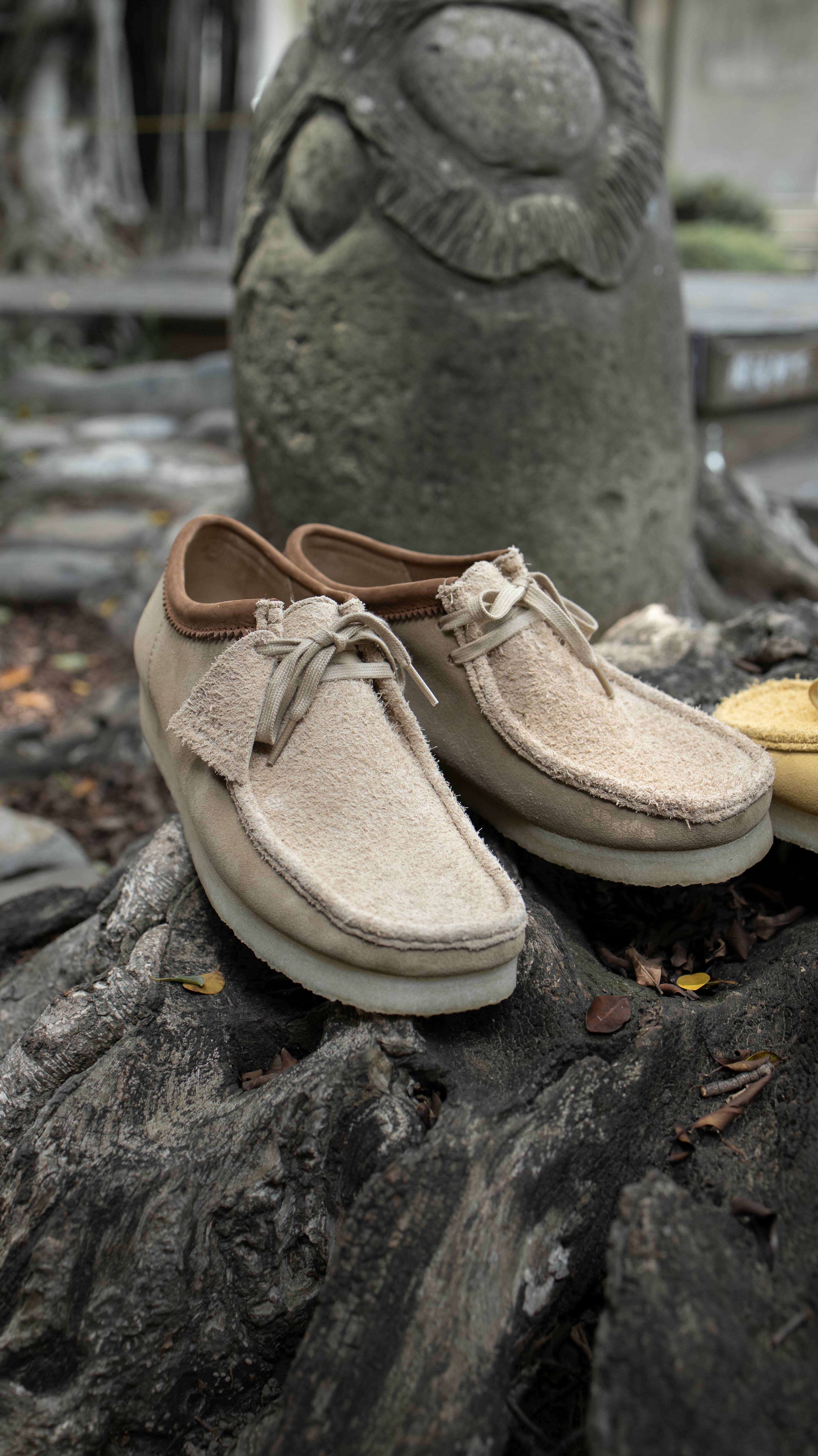 Clarks Wallabee Originals 褐色