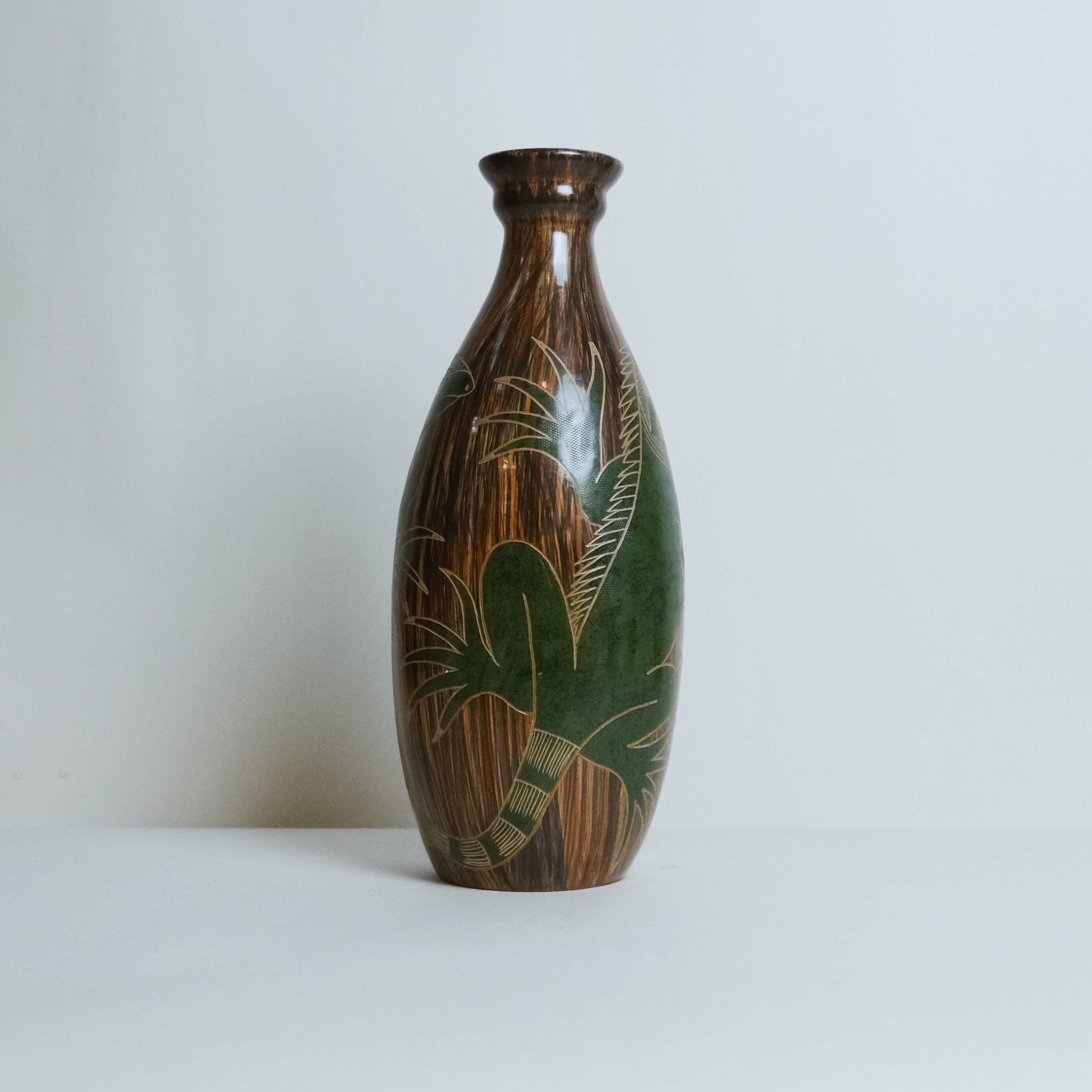 陶器｜陶瓶 - 變色龍 303｜尼加拉瓜