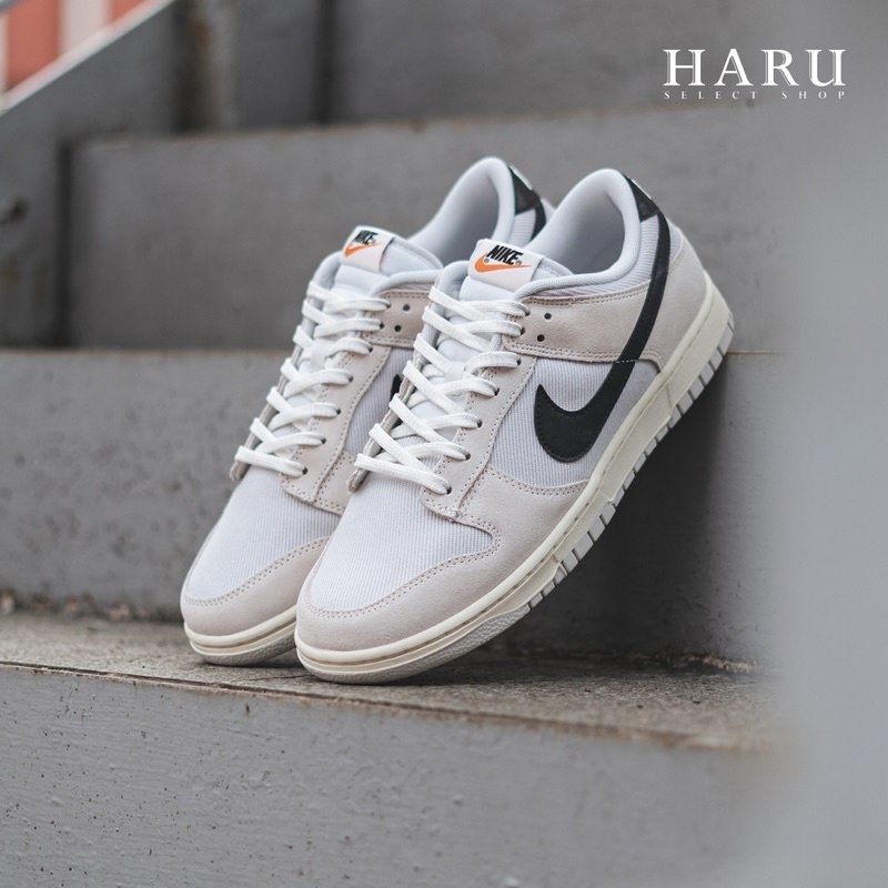 NIKE DUNK LOW OFF WHITE 仿舊 白灰黑 奶油底 復古休閒鞋 DO9776-001