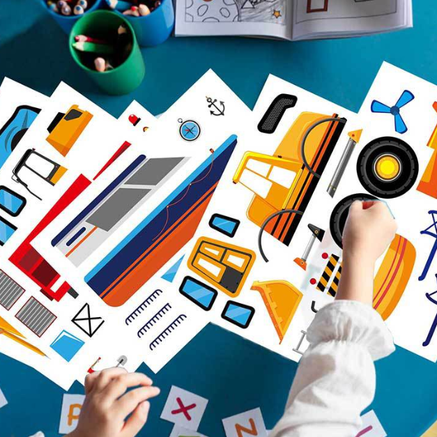 清货 卡车DIY Sticker（一套8个）