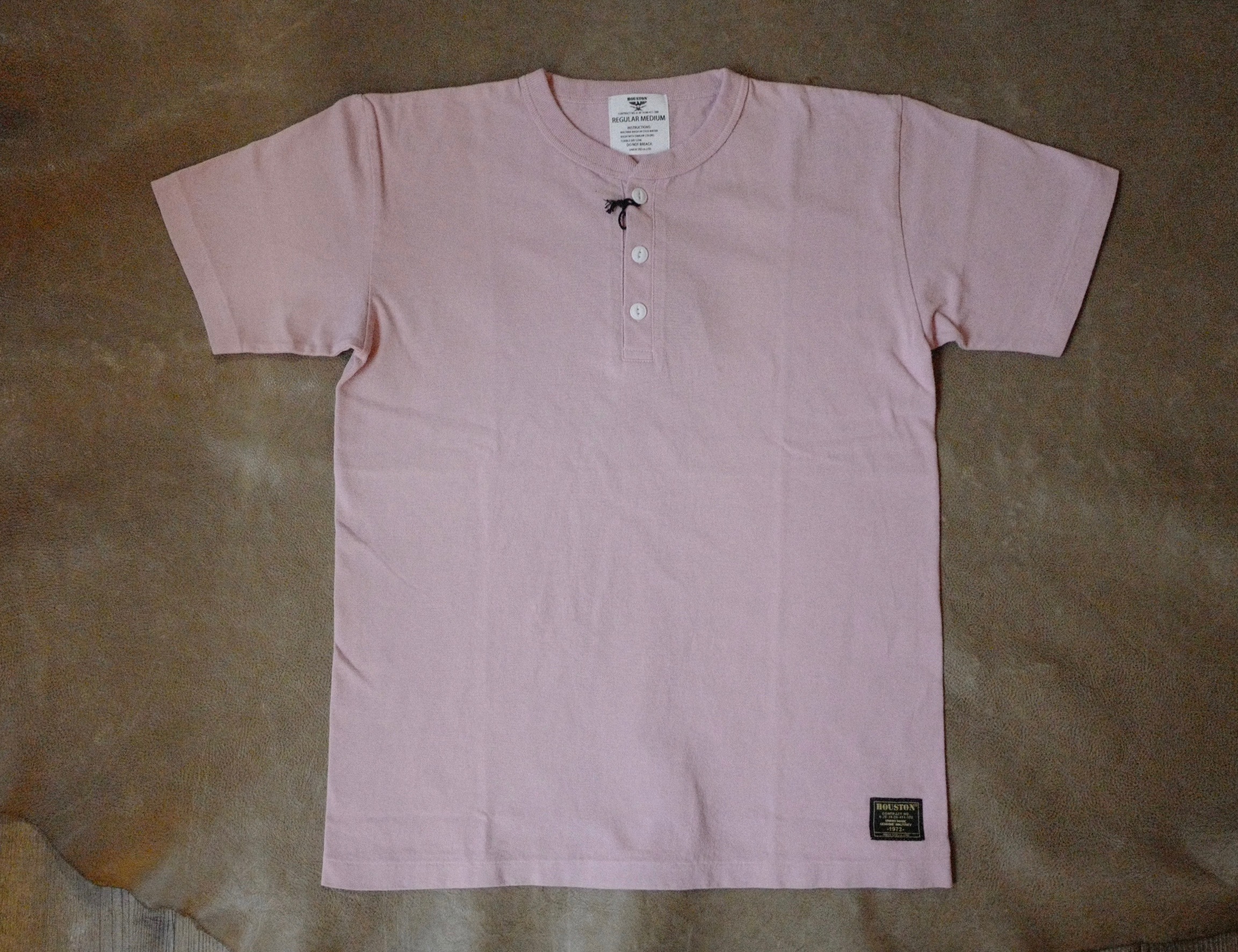 HOUSTON OVERDAY H TEE / Pink