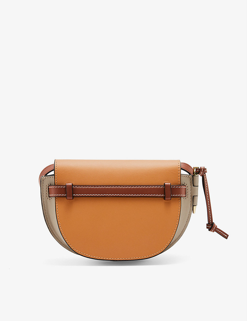 Loewe 柔軟小牛皮緹花 mibi gate 雙層包