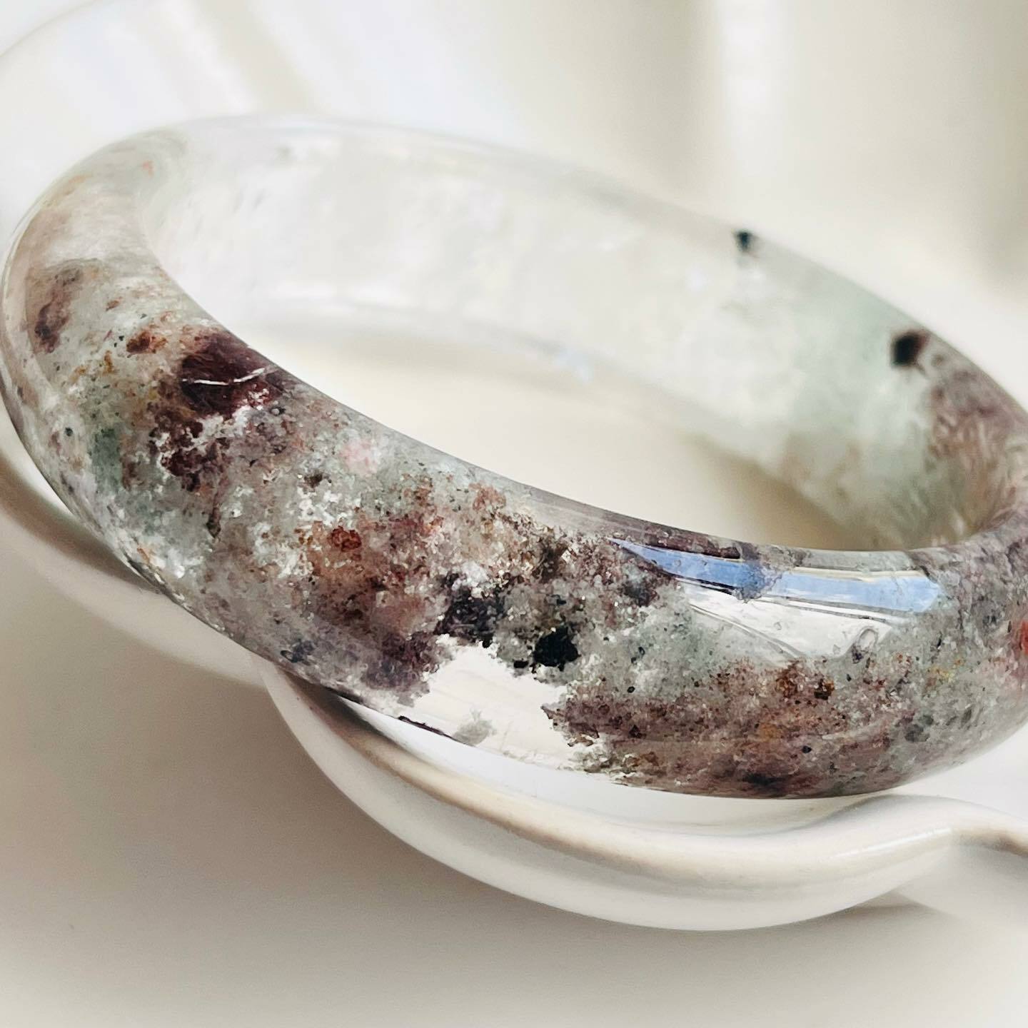 [原石] 花園幽靈 水晶手鐲