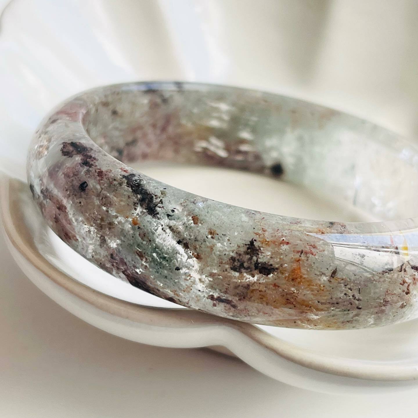 [原石] 花園幽靈 水晶手鐲