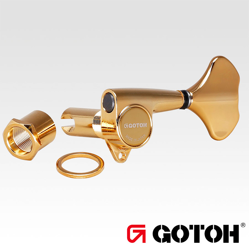 Gotoh GB707 電貝斯 調音 弦鈕 金色