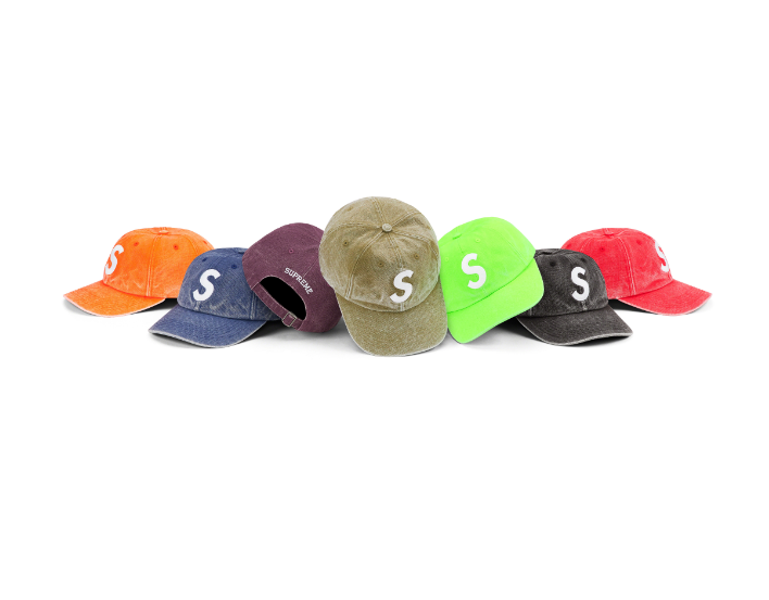 Supreme Pigment Canvas S Logo 6-Panel