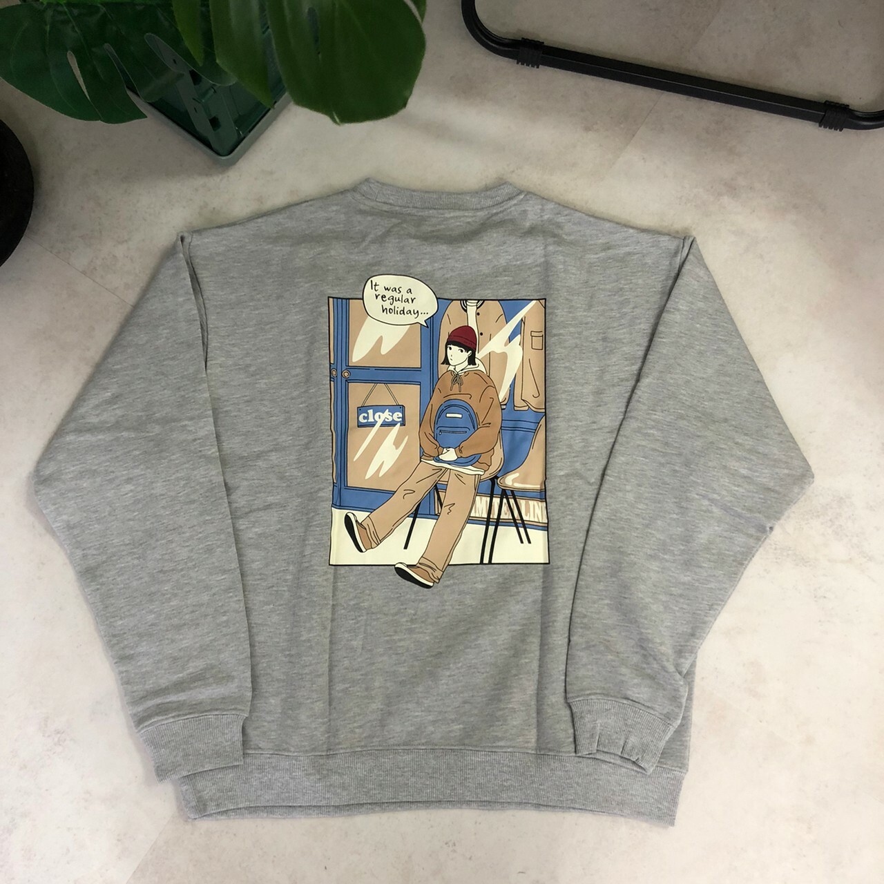 Red Cap Girl 大學Tee 刺繡logo 印刷圖 22505