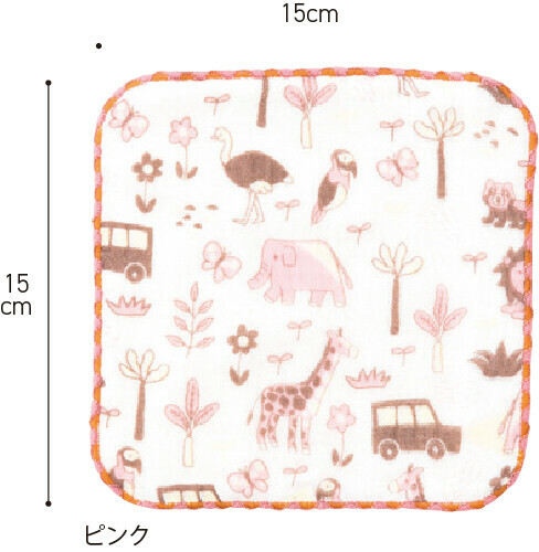 日本COCOWALK小方巾 15x15 (日本製)
