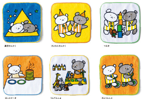 日本COCOWALK小方巾 15x15 (日本製)