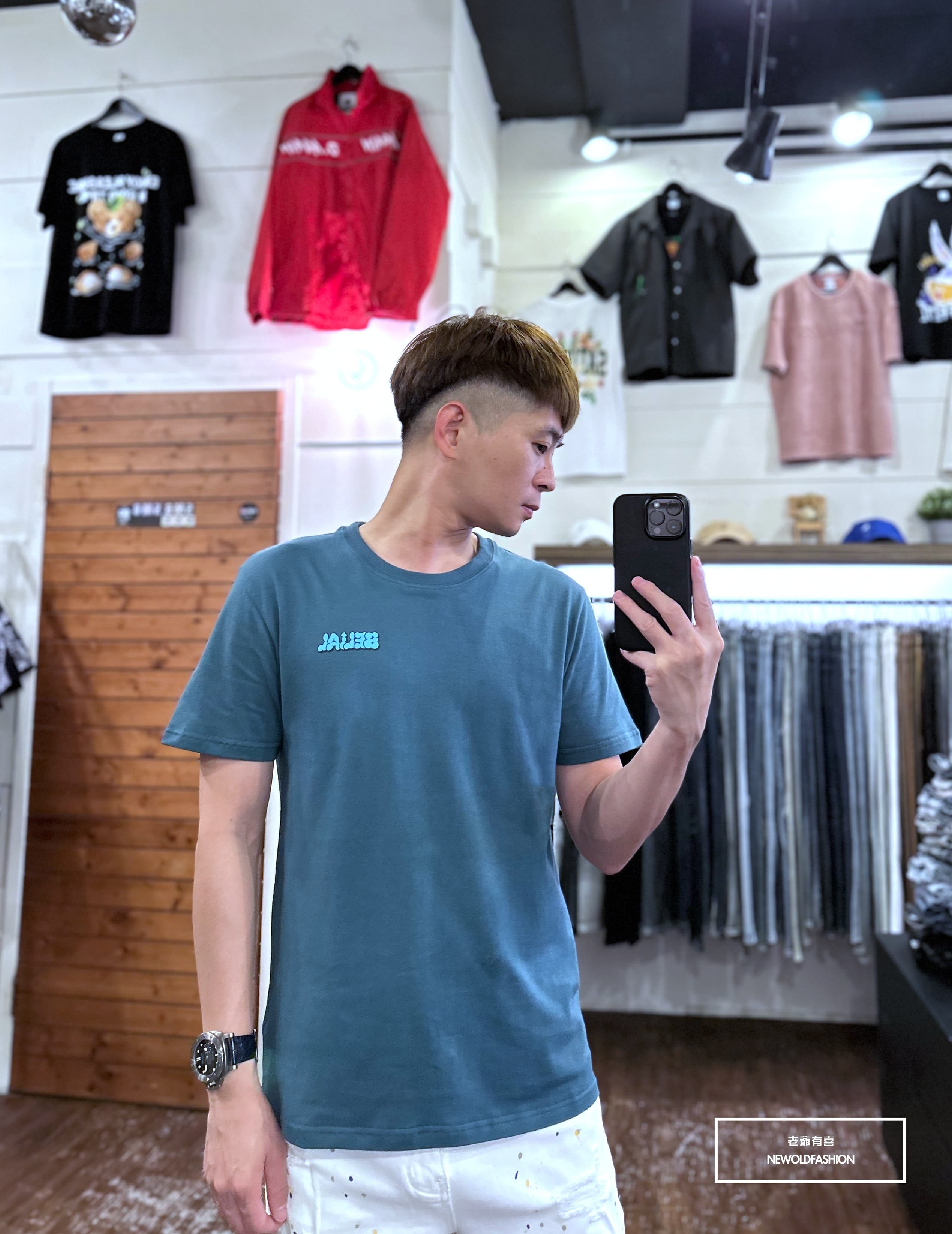 『新品上市』重磅泡泡Be短T(NOF230388009)-綠