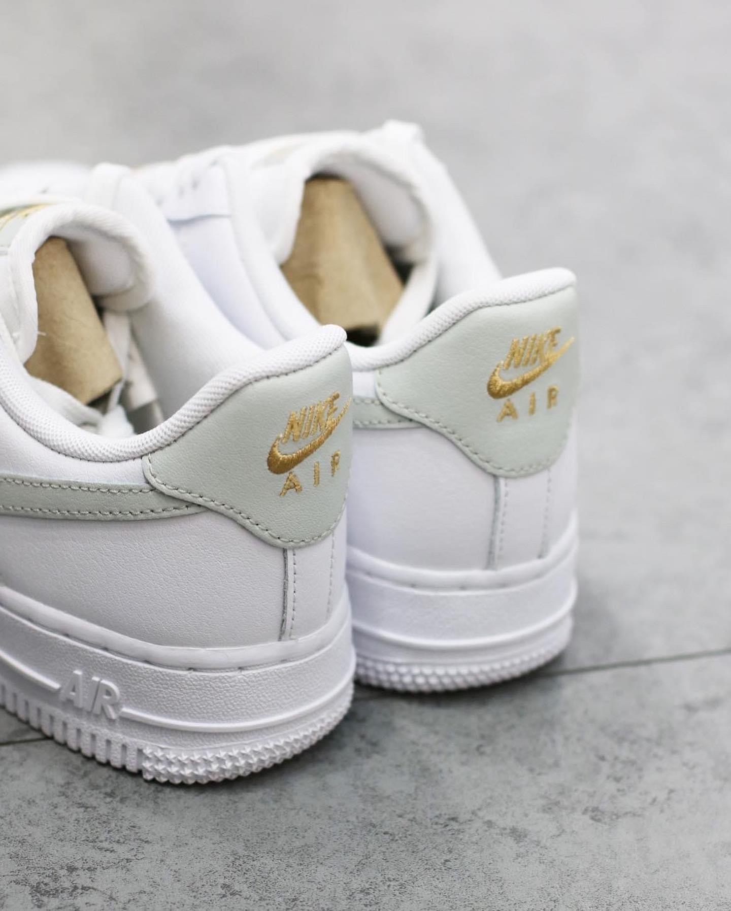 Nike Air Force 1 Low '07 Essential White  Grey green 淡綠色  CZ0270-106