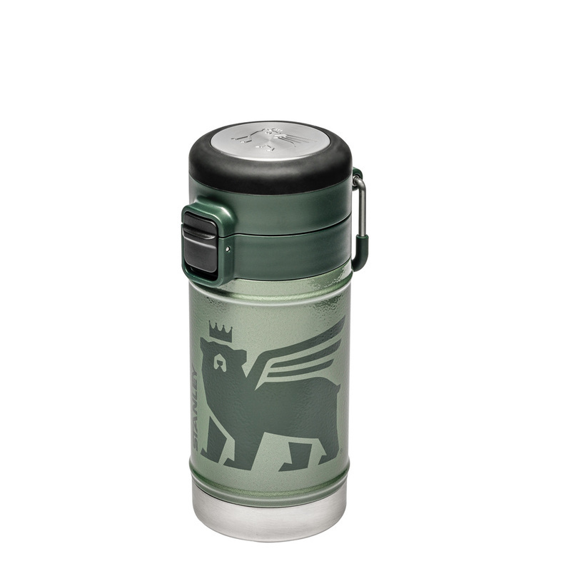 STANLEY YOUTH  跨界系列 彈蓋穩流 316不銹鋼 飛熊杯 / 錘紋綠