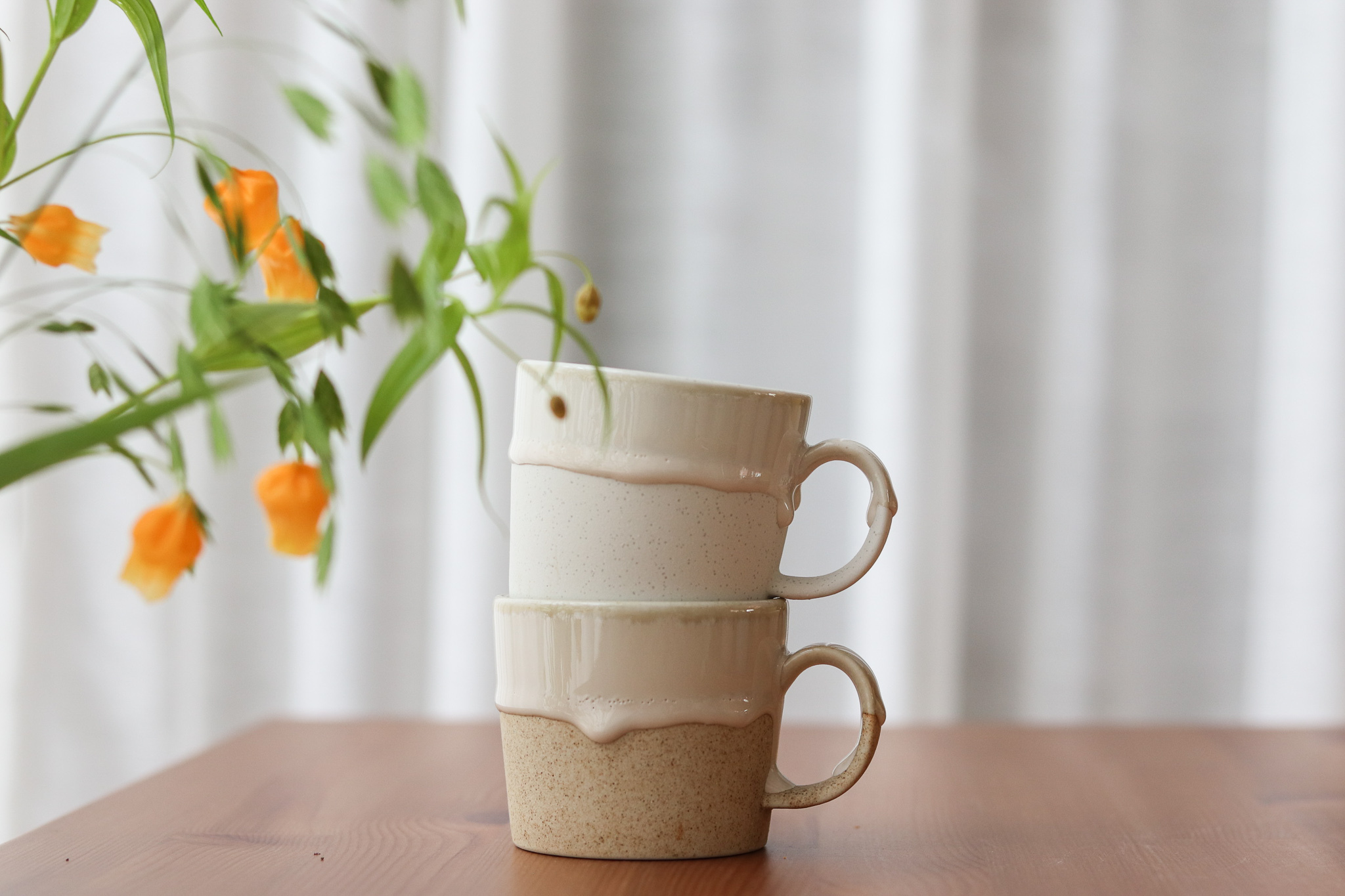 日本 美濃燒 ANGLE DROP 馬克杯