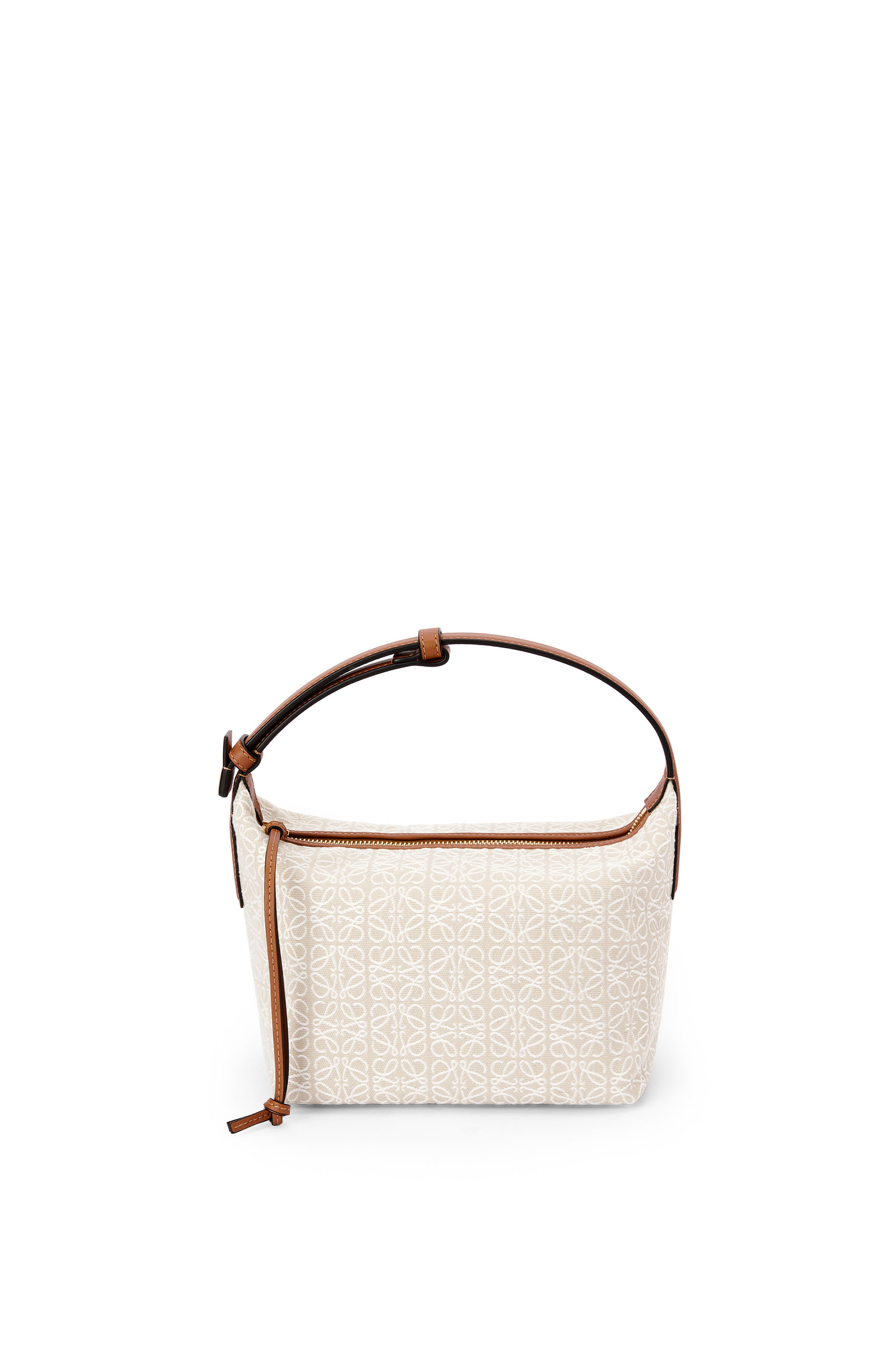 Loewe Small Cubi Bag in Anagram jacquard and calfskin
