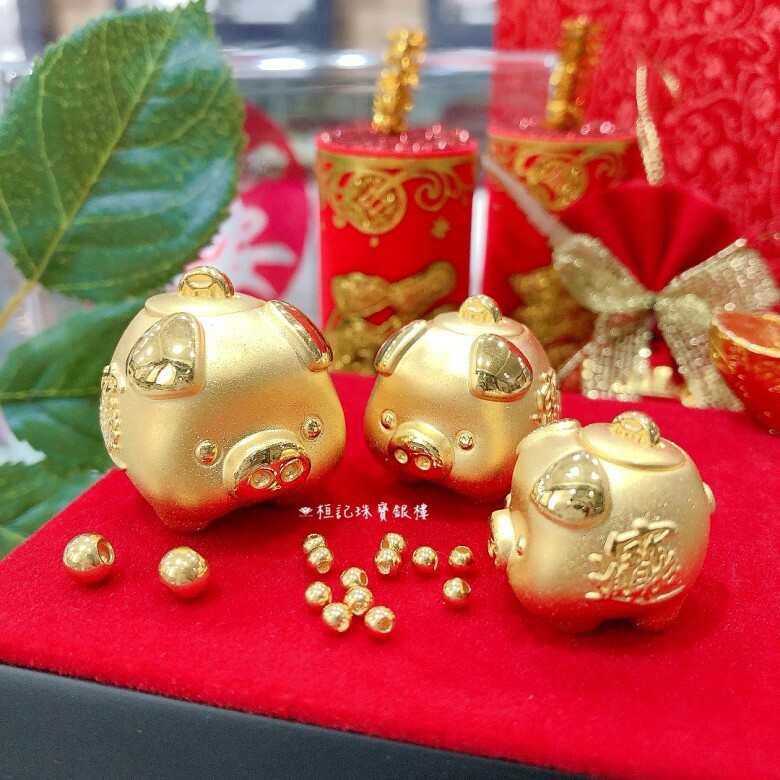撲滿小豬存錢筒 大/中/小 黃金擺件
