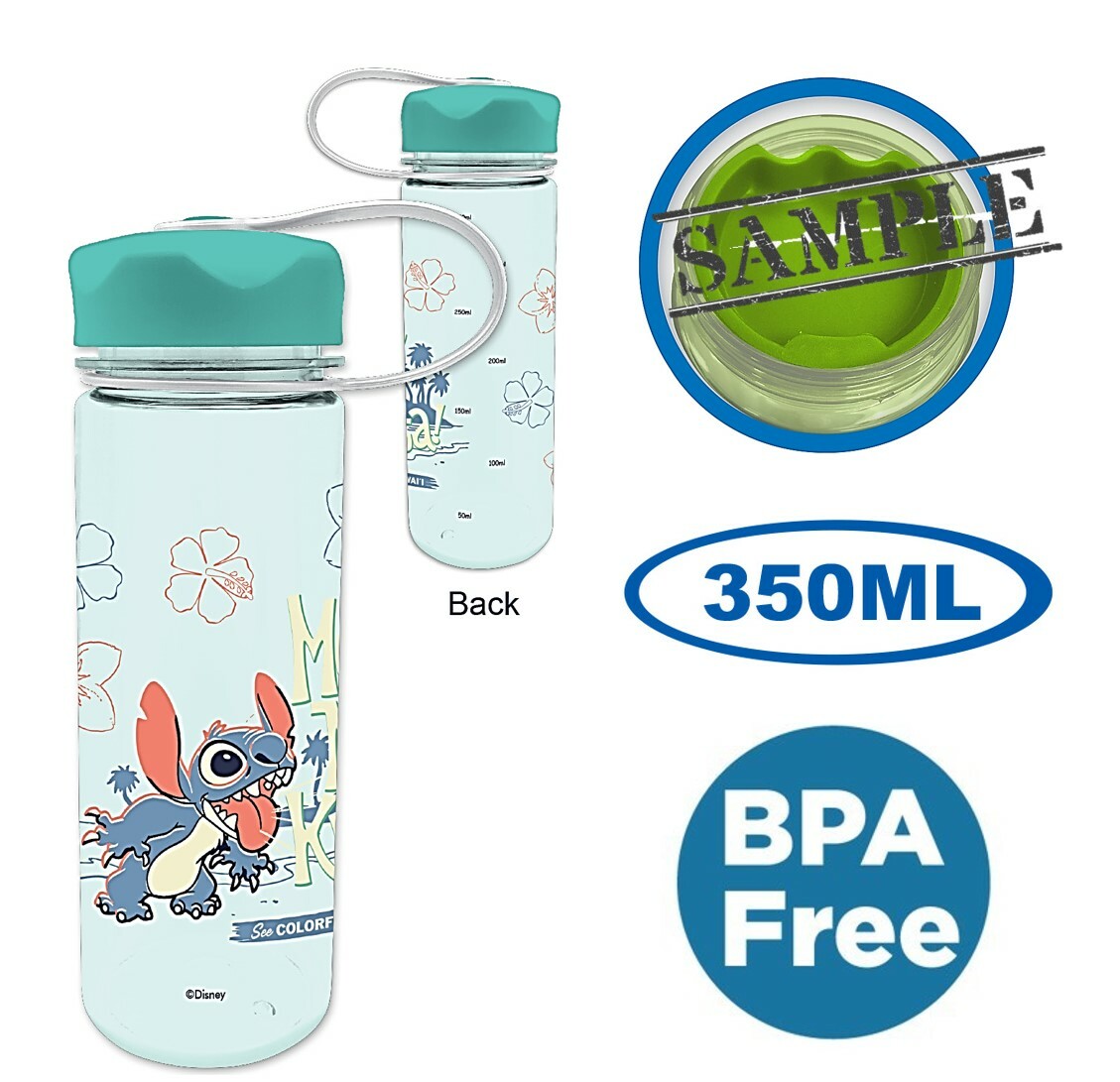 迪士尼史迪仔 - 便攜式運動水樽(350ml)