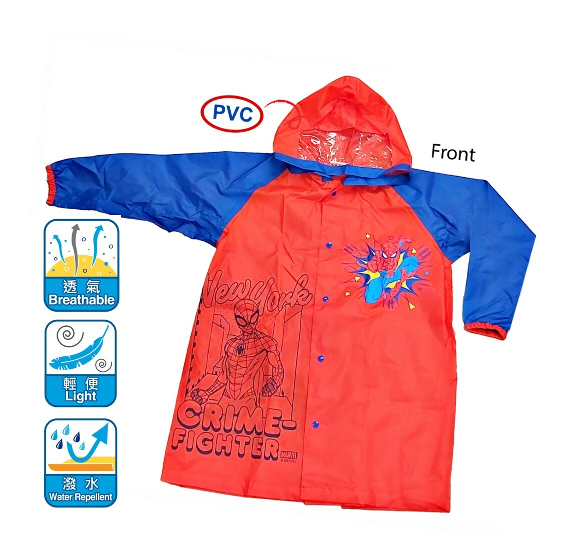 迪士尼蜘蛛俠-滌綸雨衣