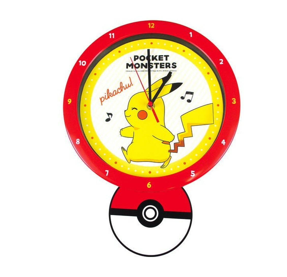 寵物小精靈 - 搖擺掛鐘-比卡超(日本直送)