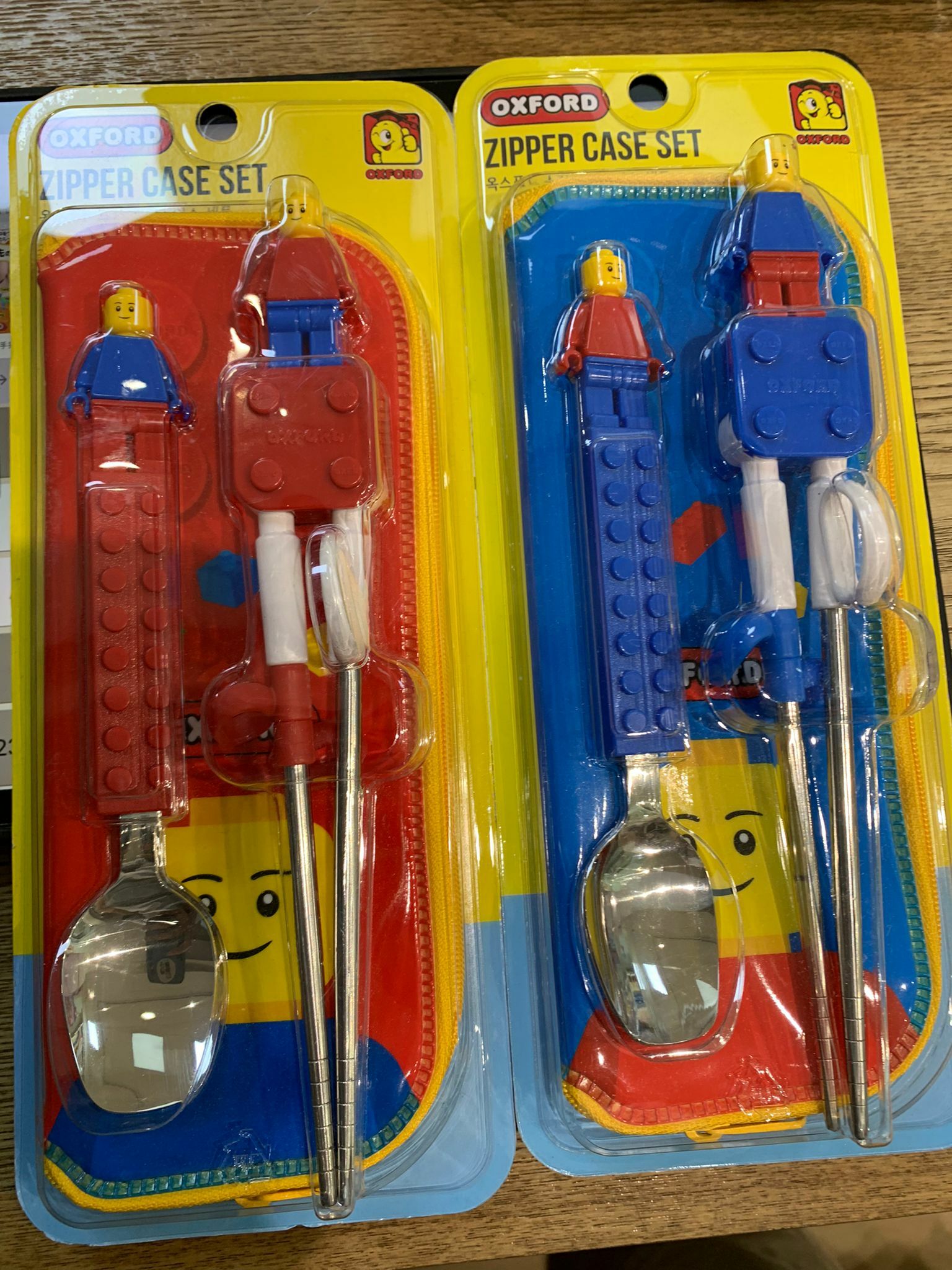 韓國直送 Lego OXFORD牛津餐具拉鍊盒套裝