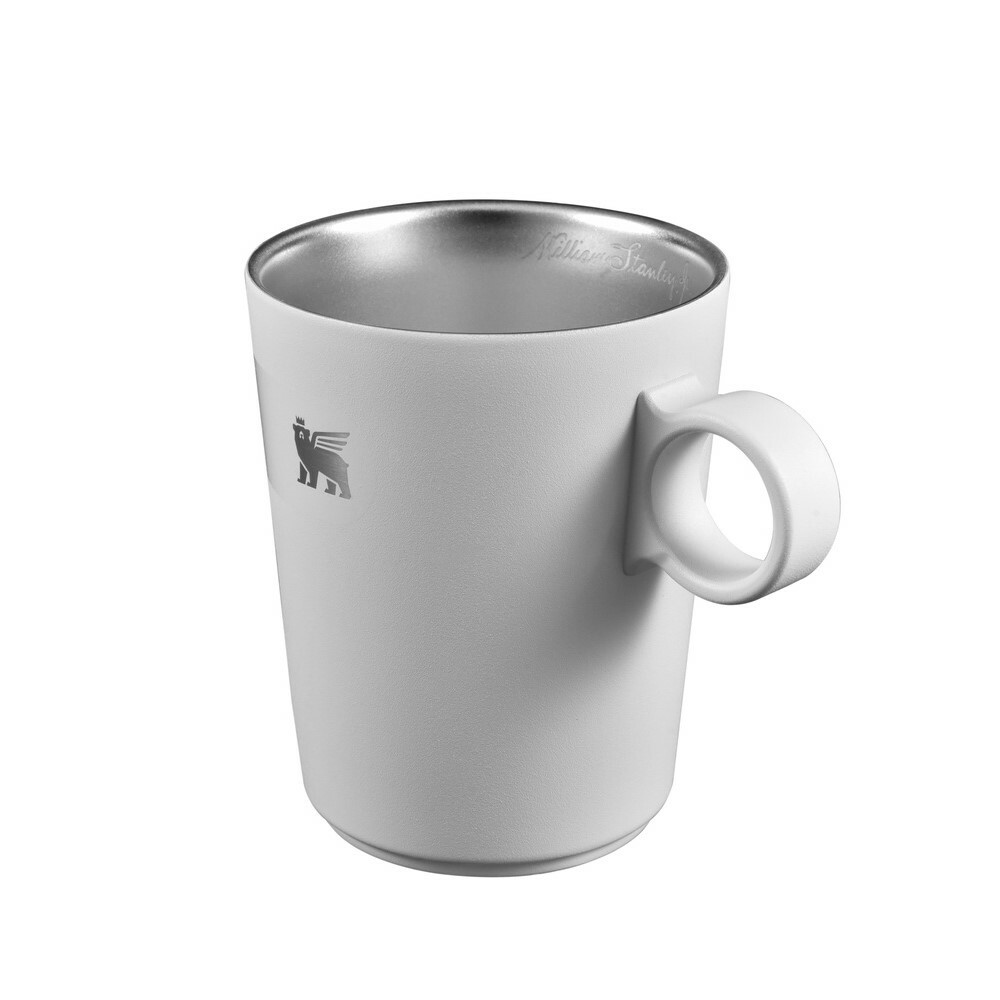 The DayBreak STANLEY 晨光時刻 雙層不鏽鋼拿鐵咖啡杯 / 晨霧白