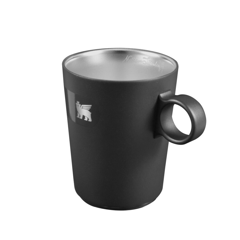 The DayBreak STANLEY 晨光時刻 雙層不鏽鋼拿鐵咖啡杯 / 消光黑