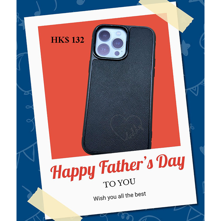 十字紋環保皮革 (黑色)