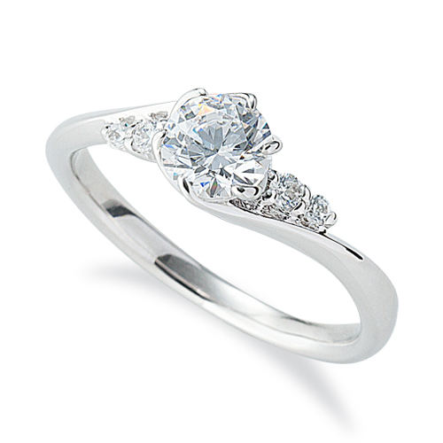 PT900鉑金天然鑽石戒指托 (RS32J02B237)