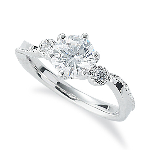 PT900鉑金天然鑽石戒指托 (RS32J02B292)