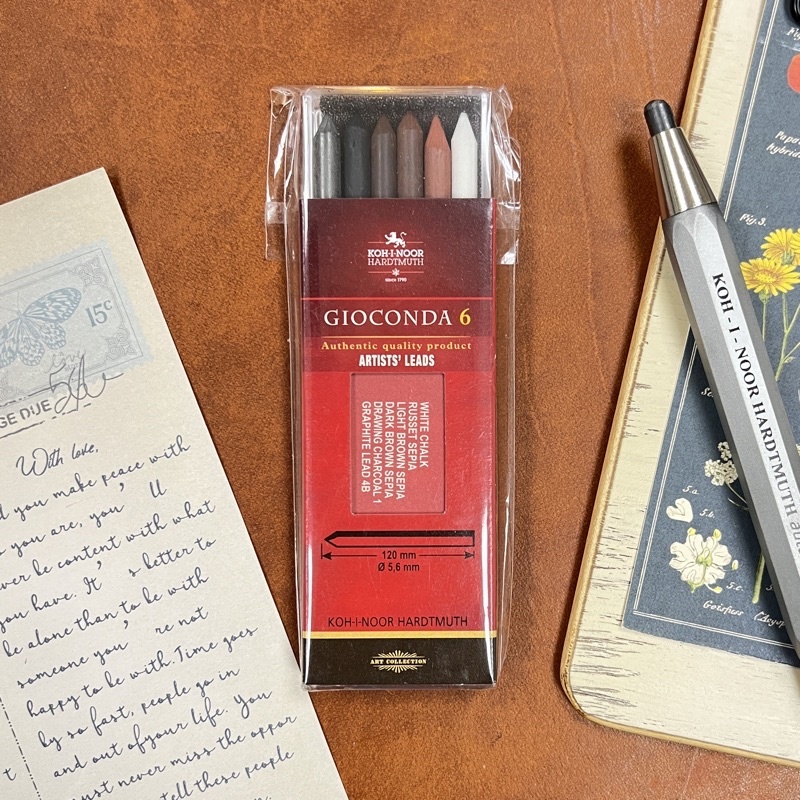 KOH-I-NOOR草圖筆芯 5.6mm 綜合6入組