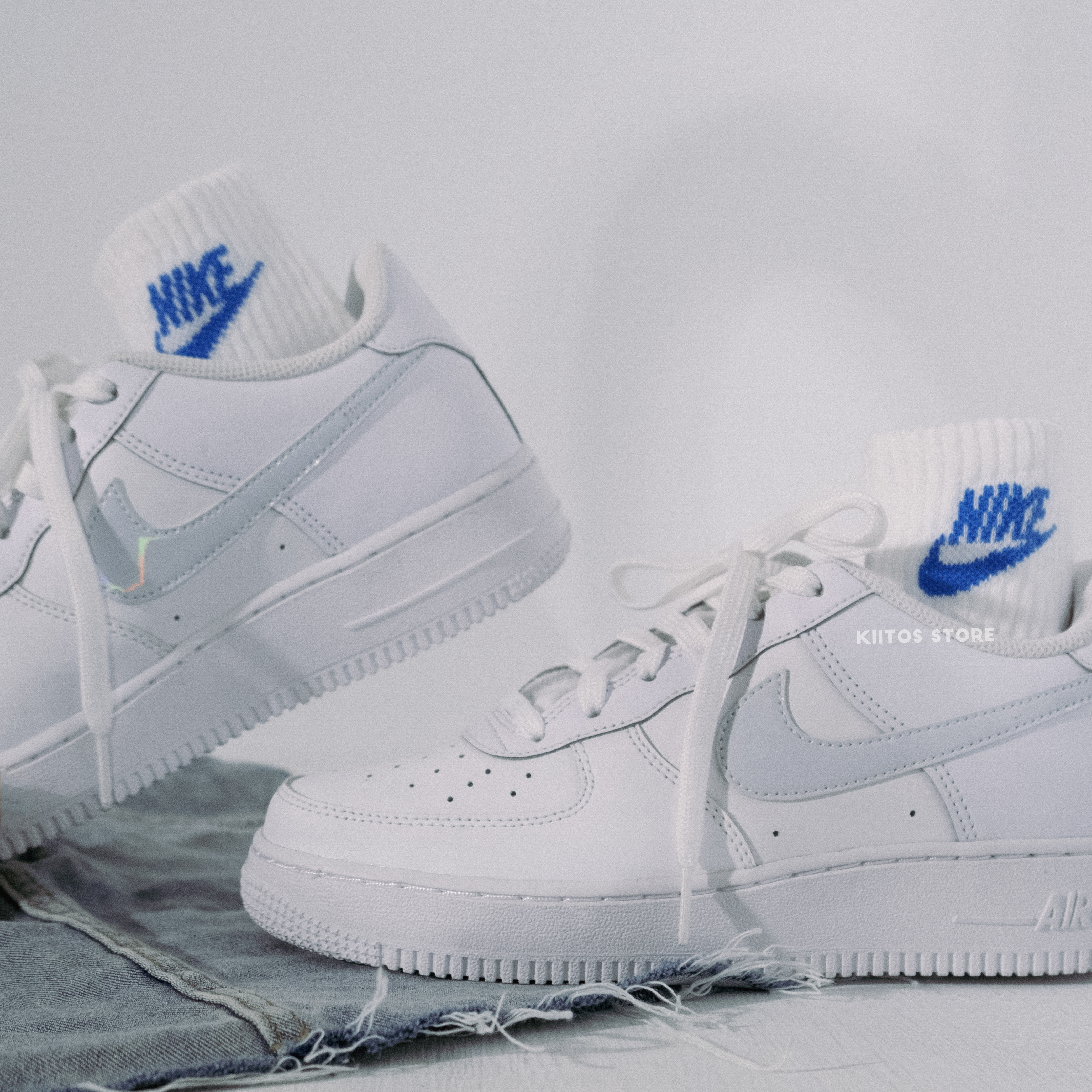 Nike Everyday Essential 黑紅藍 中筒襪 DX5074-911