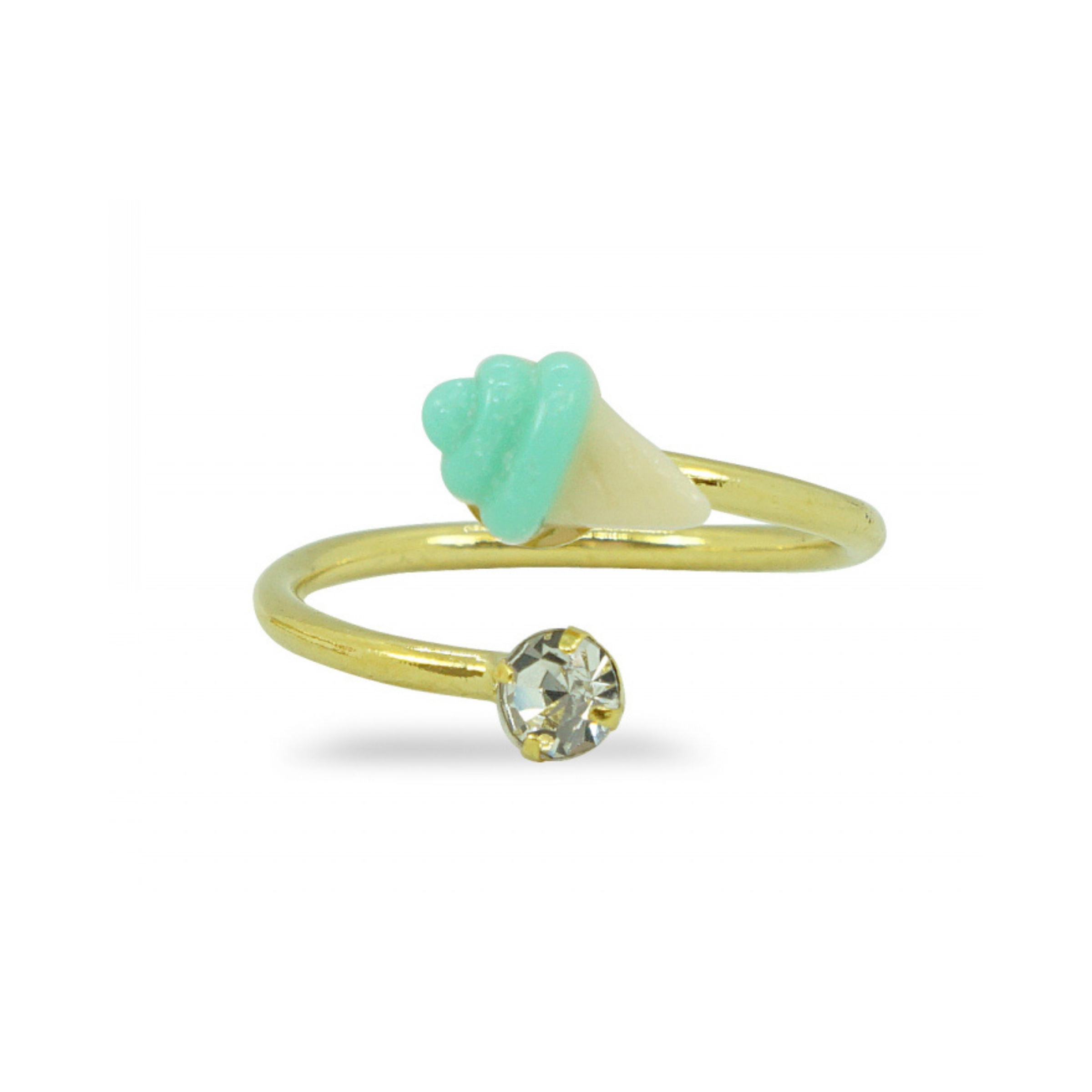 〖 Milk x Soda 〗水鑽冰淇淋戒指