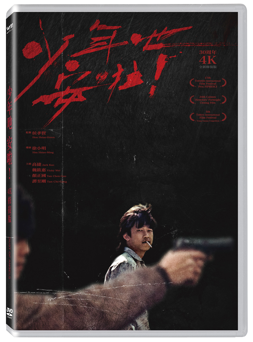 《少年吔 安啦！4K數位修復版》（DVD）