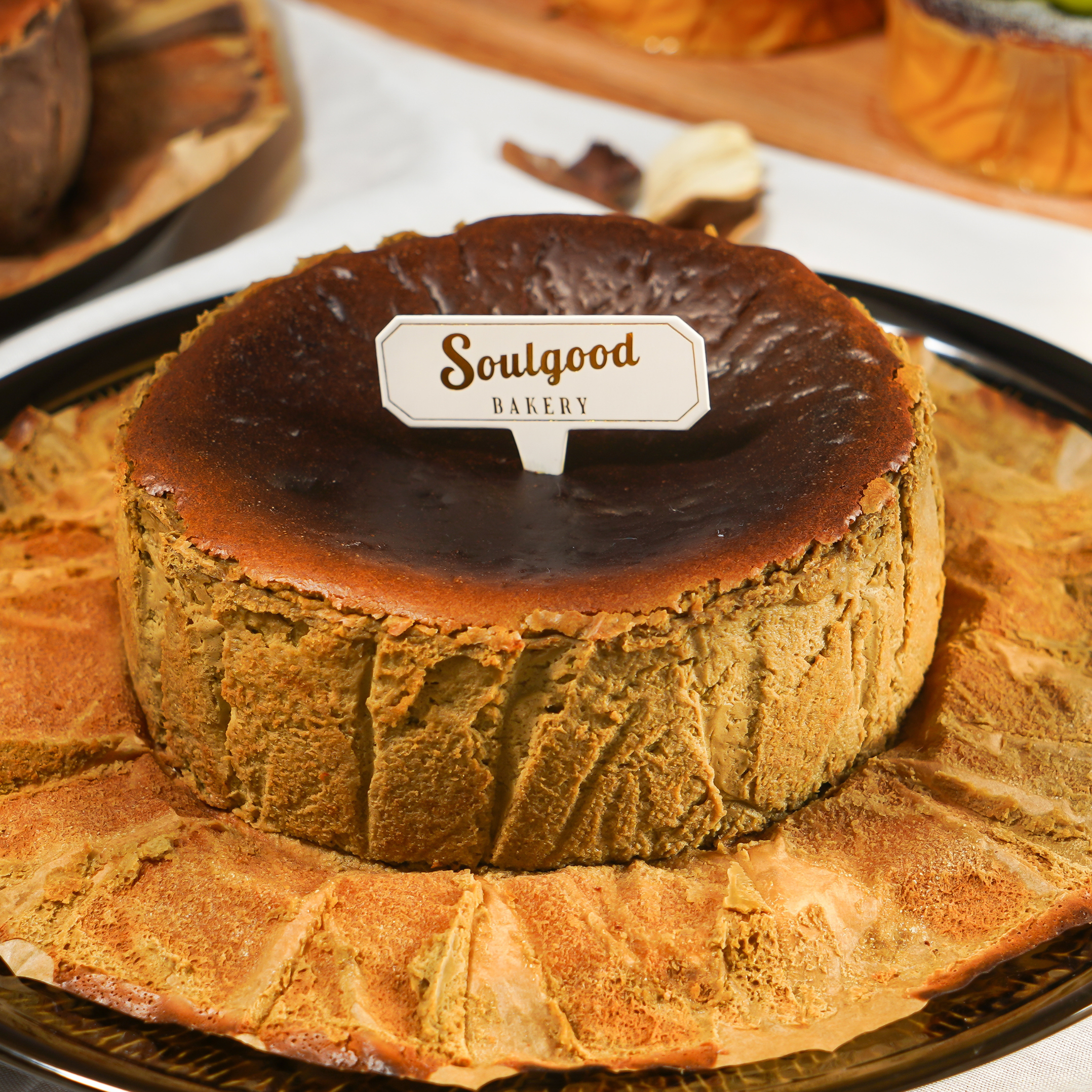 Kyoto Hojicha Baseque Burnt Cheesecake