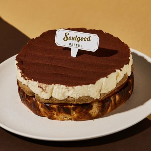 Deluxe Tiramisu Basque Burnt Cheesecake