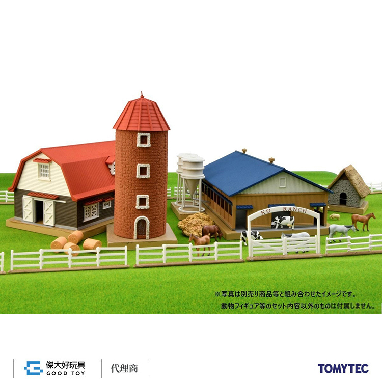 TOMYTEC 325994 建物 101-3 牧場D3 (門．柵．乾草)