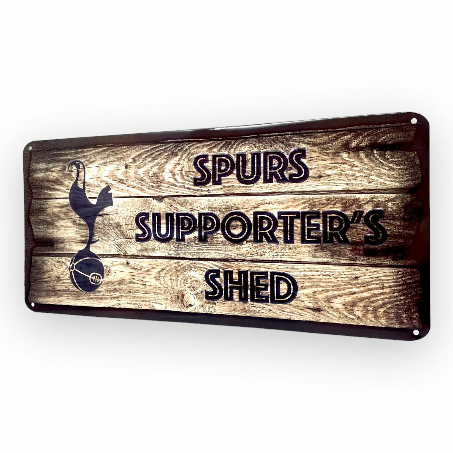 熱刺木紋金屬路牌