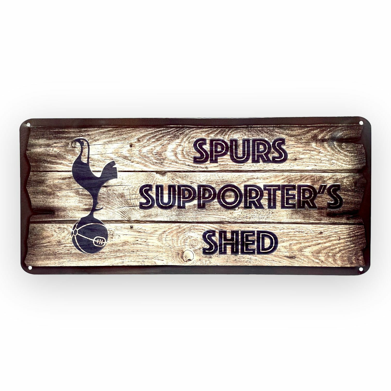 熱刺木紋金屬路牌