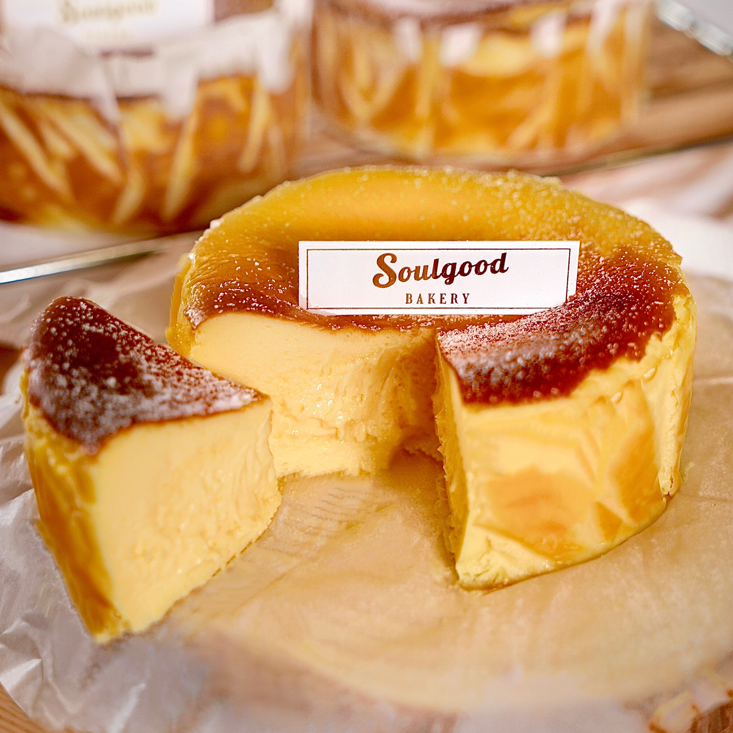 招牌原味迷你巴斯克芝士蛋糕 Original Soul Baby Basque Burnt Cheesecake