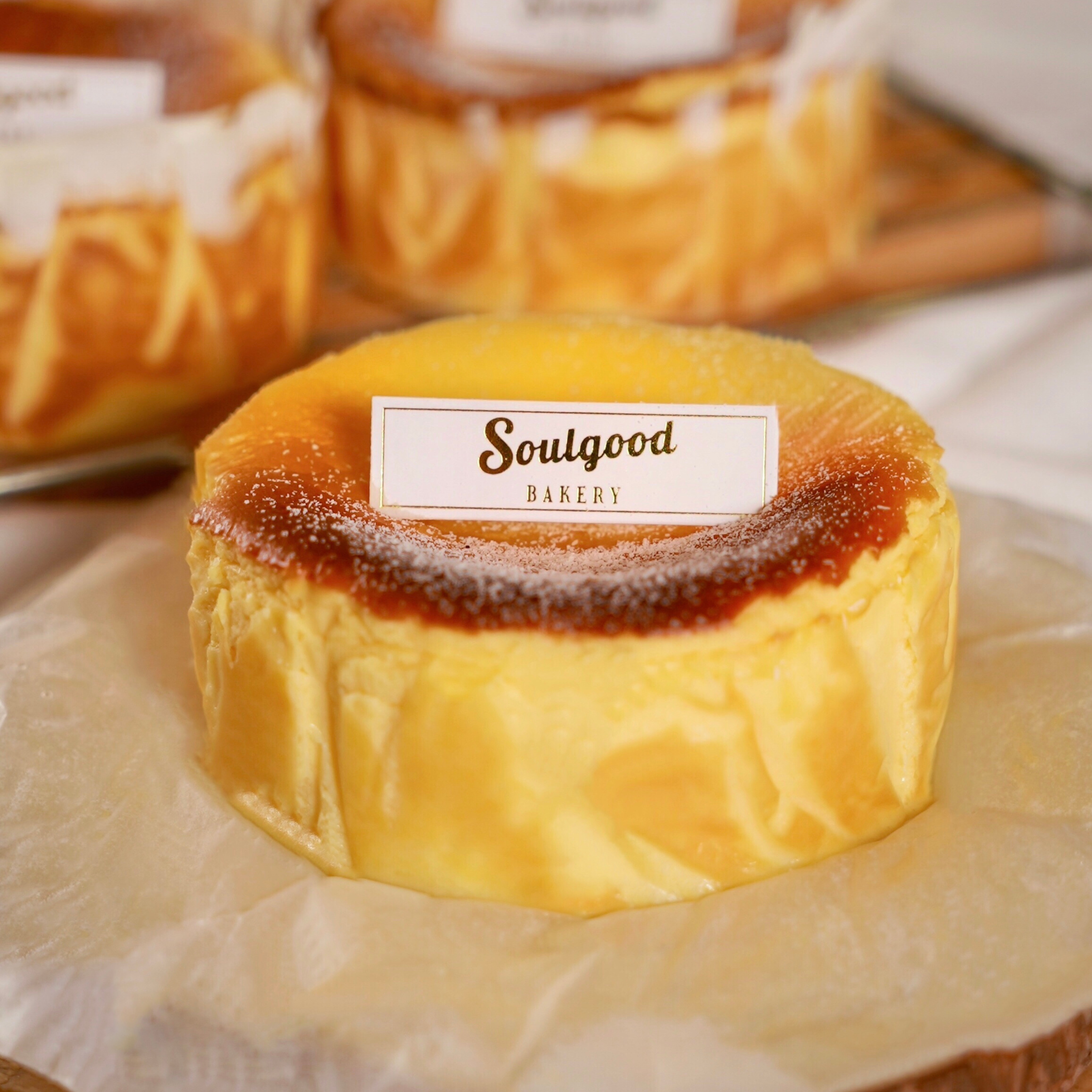 招牌原味迷你巴斯克芝士蛋糕 Original Soul Baby Basque Burnt Cheesecake