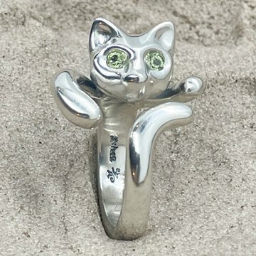 BBM 貓咪戒（Peridot)